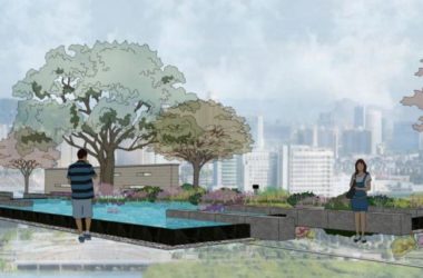 Sketchup景观模型|广场景观，现代风格-BIM建筑网