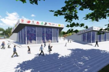 Sketchup景观模型|公园景观，现代风格-BIM建筑网