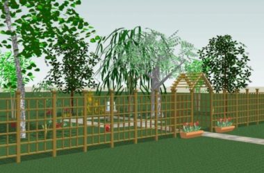 Sketchup景观模型|公园景观，现代风格-BIM建筑网