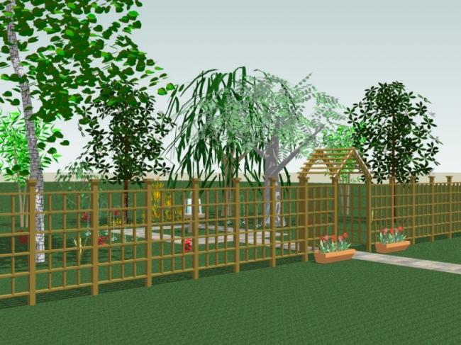 Sketchup景观模型|公园景观，现代风格