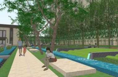 Sketchup景观模型|滨水景观，现代风格-BIM建筑网