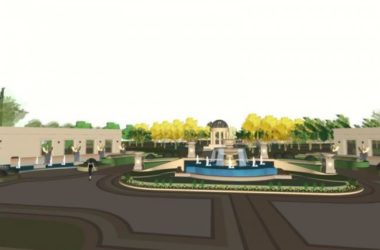 Sketchup景观模型|广场景观，古典风格-BIM建筑网