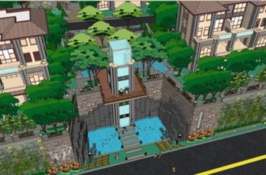 Sketchup景观模型|住宅景观，古典风格-BIM建筑网