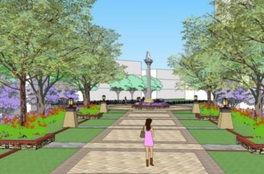 Sketchup景观模型|小区住宅景观，西班牙风格，古典风格-BIM建筑网