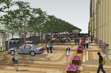 Sketchup景观模型|小区景观，住宅景观，古典风格-BIM建筑网