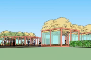 Sketchup景观模型|公园景观，现代风格-BIM建筑网