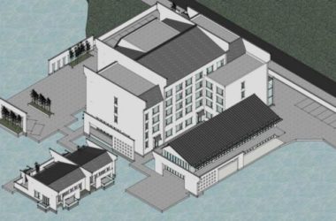Sketchup商业模型|会所，新中式风格-BIM建筑网