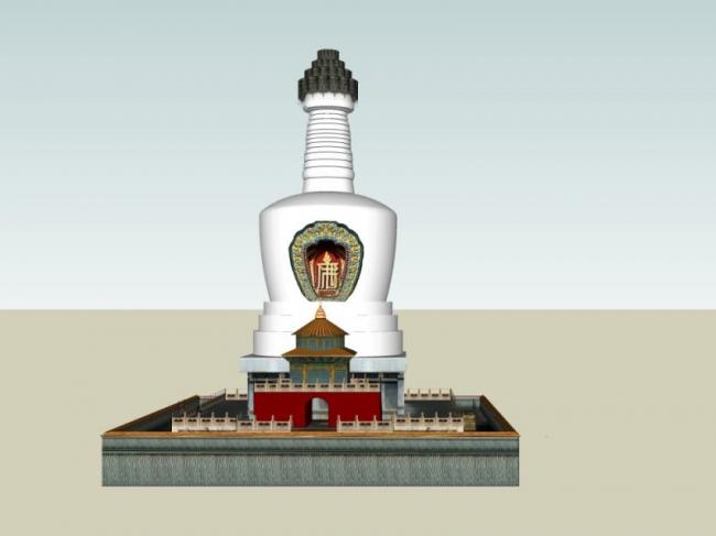 Sketchup商业模型|多层塔楼，现代风格