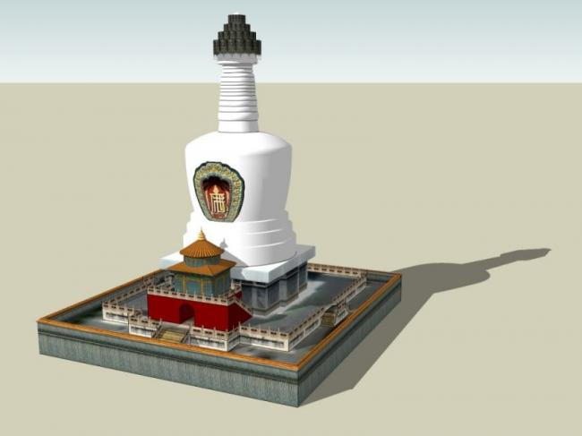 Sketchup商业模型|多层塔楼，现代风格