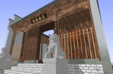 Sketchup古建筑模型|古建筑，中式风格-BIM建筑网