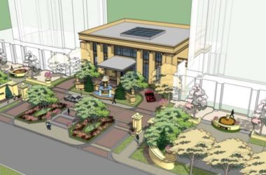 Sketchup住宅模型|小区入口，欧式风格-BIM建筑网