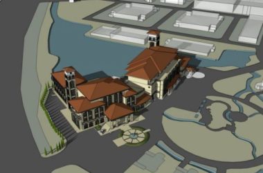 Sketchup商业模型|多层会所，地中海古典风格-BIM建筑网