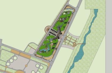 Sketchup景观模型|小区景观，住宅景观，古典风格-BIM建筑网