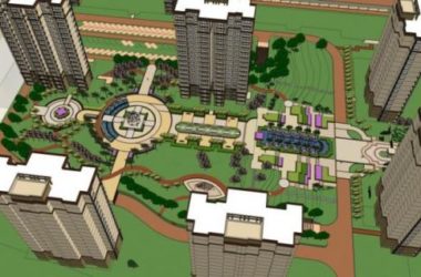 Sketchup景观模型|小区景观，住宅景观，古典风格-BIM建筑网