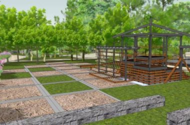 Sketchup景观模型|小区景观，住宅景观，现代风格-BIM建筑网