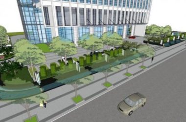 Sketchup景观模型|办公景观，现代风格-BIM建筑网