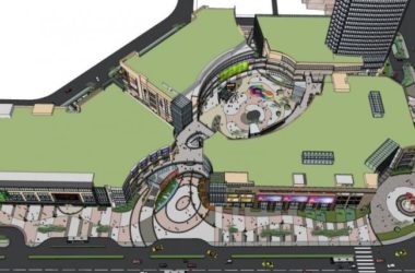 Sketchup景观模型|商业景观，现代风格-BIM建筑网