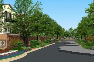 Sketchup景观模型|小区景观，别墅景观，古典风格-BIM建筑网