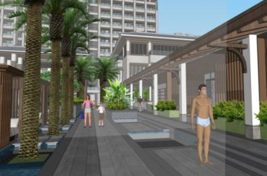 Sketchup景观模型|酒店景观，泳池景观，古典风格-BIM建筑网