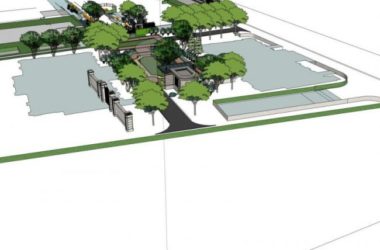 Sketchup景观模型|公园景观，古典风格-BIM建筑网