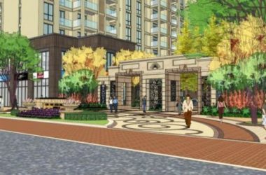 Sketchup景观模型|小区景观，住宅景观，古典风格-BIM建筑网