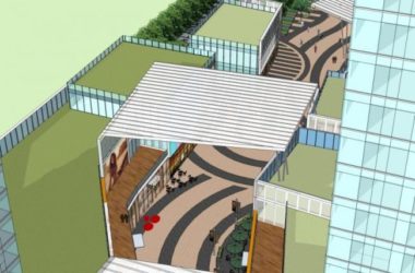 Sketchup景观模型|小区景观，住宅景观，商业景观，现代风格-BIM建筑网