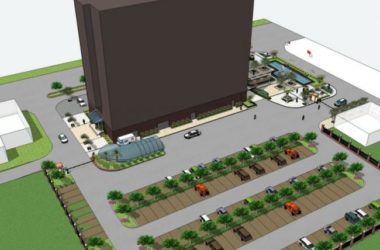 Sketchup景观模型|商业景观，停车场景观，现代风格-BIM建筑网