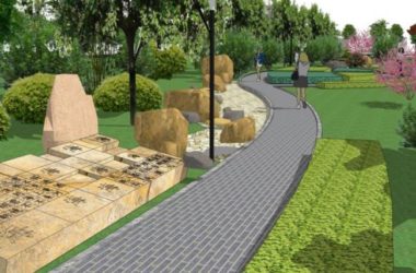 Sketchup景观模型|小区景观，住宅景观，现代风格-BIM建筑网