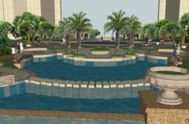 Sketchup景观模型|小区景观，住宅景观，欧式风格，古典风格-BIM建筑网