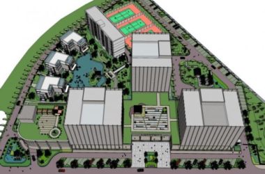 Sketchup景观模型|办公景观，现代风格-BIM建筑网