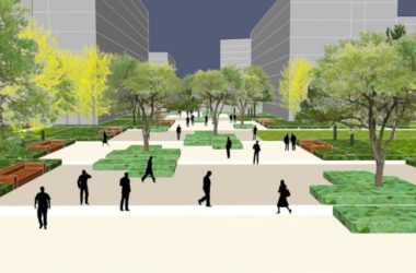 Sketchup景观模型|办公景观，现代风格-BIM建筑网