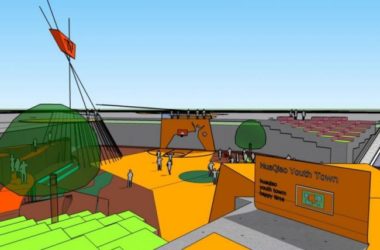 Sketchup景观模型|广场景观，现代风格-BIM建筑网