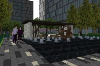 Sketchup景观模型|工业园景观，办公景观，现代风格-BIM建筑网