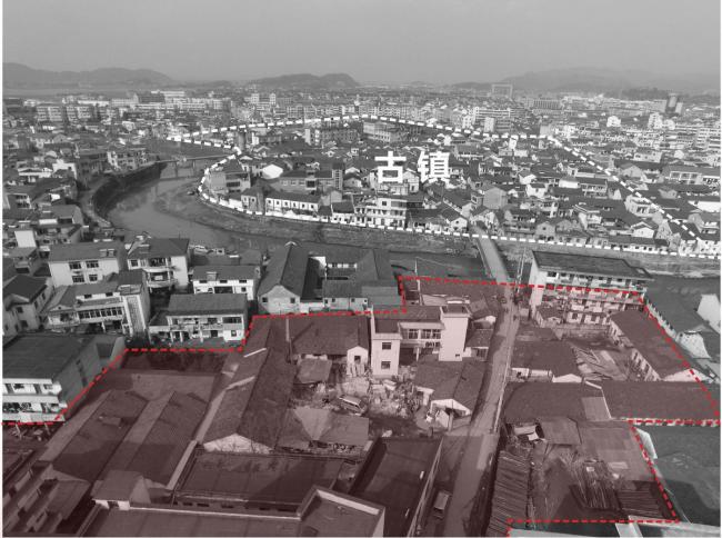 BIM建筑|青石古镇，缕缕乡愁：枫桥经验摆设馆 / 浙江年夜学建筑设计研讨院建筑九院