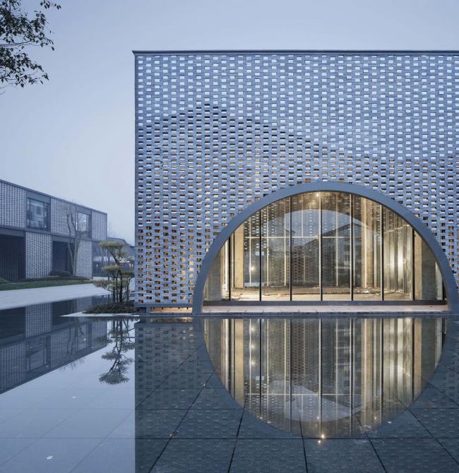 BIM建筑|青石古镇，缕缕乡愁：枫桥经验摆设馆 / 浙江年夜学建筑设计研讨院建筑九院