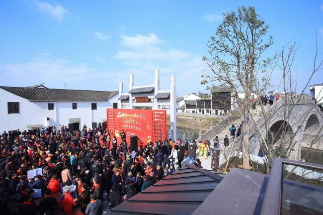 BIM建筑|青石古镇，缕缕乡愁：枫桥经验摆设馆 / 浙江年夜学建筑设计研讨院建筑九院