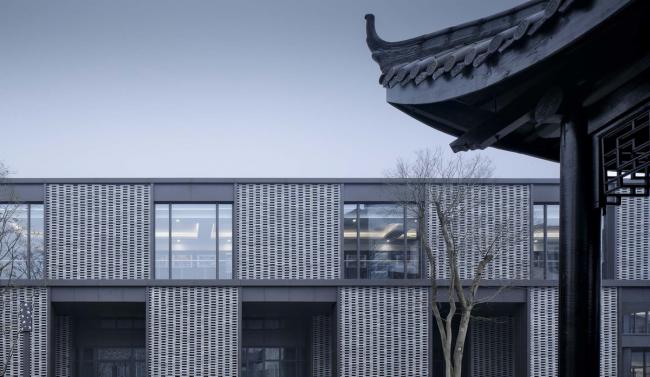 BIM建筑|青石古镇，缕缕乡愁：枫桥经验摆设馆 / 浙江年夜学建筑设计研讨院建筑九院