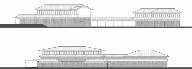 BIM建筑|青石古镇，缕缕乡愁：枫桥经验摆设馆 / 浙江年夜学建筑设计研讨院建筑九院