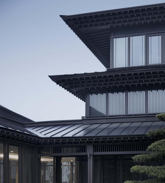 BIM建筑|青石古镇，缕缕乡愁：枫桥经验摆设馆 / 浙江年夜学建筑设计研讨院建筑九院