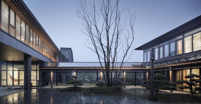 BIM建筑|青石古镇，缕缕乡愁：枫桥经验摆设馆 / 浙江年夜学建筑设计研讨院建筑九院