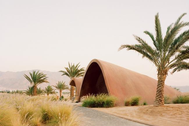 BIM建筑|原始朴素，融进升沉的沙丘景不雅：Ayla高尔夫俱乐部