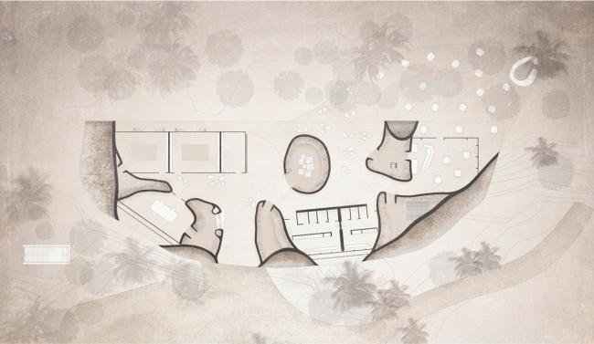 BIM建筑|原始朴素，融进升沉的沙丘景不雅：Ayla高尔夫俱乐部