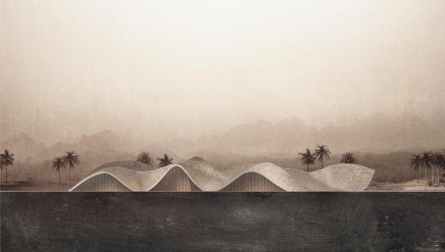 BIM建筑|原始朴素，融进升沉的沙丘景不雅：Ayla高尔夫俱乐部