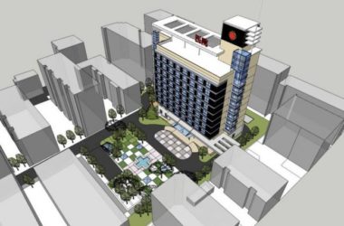 Sketchup景观模型|医院景观，医疗景观，现代风格-BIM建筑网