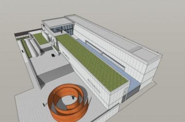 Sketchup文化模型|多层普利策基金会美术馆，安藤忠雄，文化建筑，现代风格-BIM建筑网