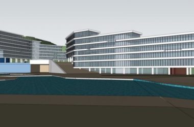 Sketchup景观模型|风景区景观，步行街景观，办公景观，现代风格-BIM建筑网