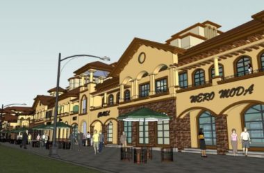 Sketchup商业模型|多层商业街，西班牙风格-BIM建筑网