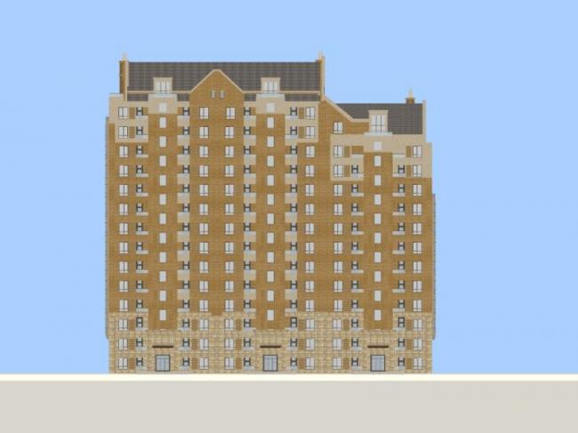 Sketchup住宅模型|高层住宅，古典风格