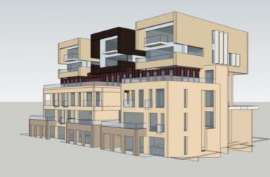Sketchup住宅模型|多层住宅，现代风格-BIM建筑网