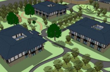 Sketchup商业模型|低层会所，现代中式风格-BIM建筑网